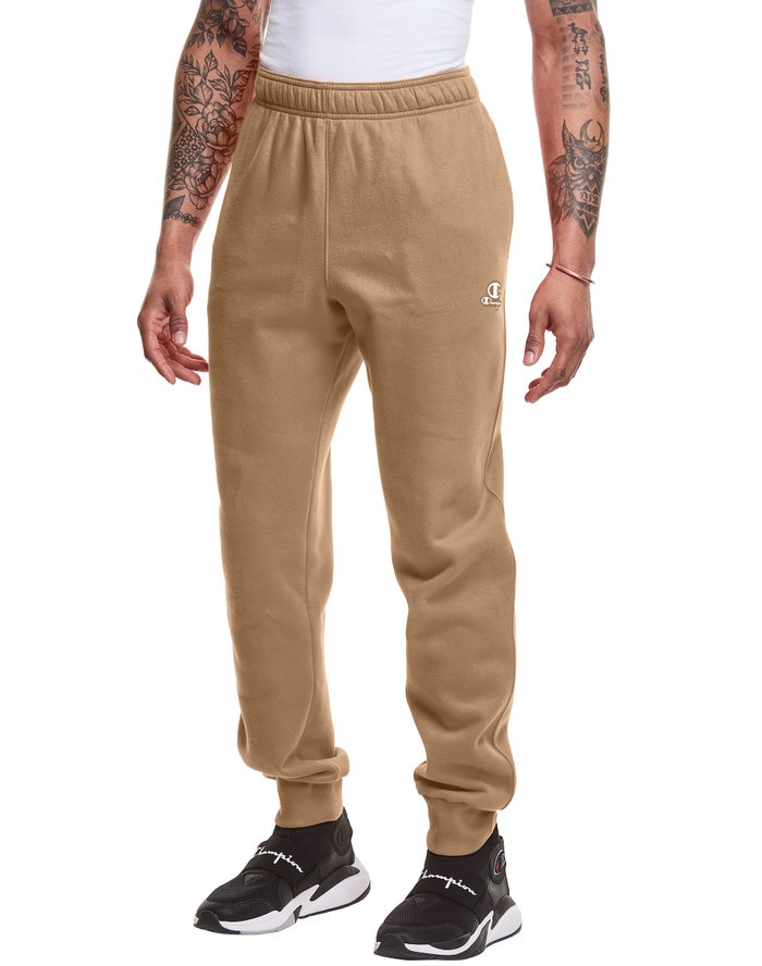 Champion Joggingbroek Heren - Khaki - Classic Fleece ( 785416-VKZ )